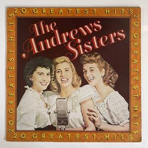 10051 【ドイツ盤】 The Andrews Sisters/20 Greatest Hits