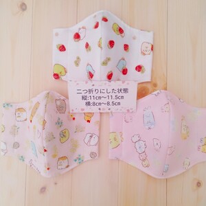 立体インナーマスク 3枚セット すみっコぐらし