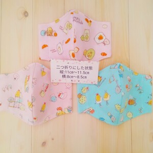 立体インナーマスク 3枚セット すみっコぐらし
