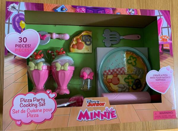 【新品未開封】Disney Junior ミニー マウス ピザセット