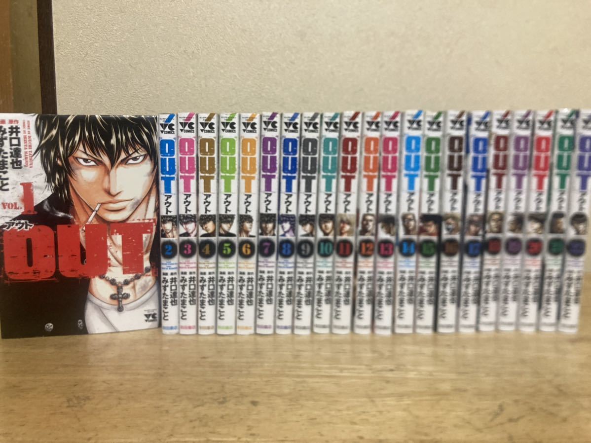 井口達也セット Out 22巻全巻 バウンサー10冊セット Www Ks Siguria Com
