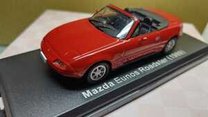 100円スタート Mazda Eunos Roadster 1989年 マツダ ユーノス ロードスター スケール 1/43 国産名車コレクション
