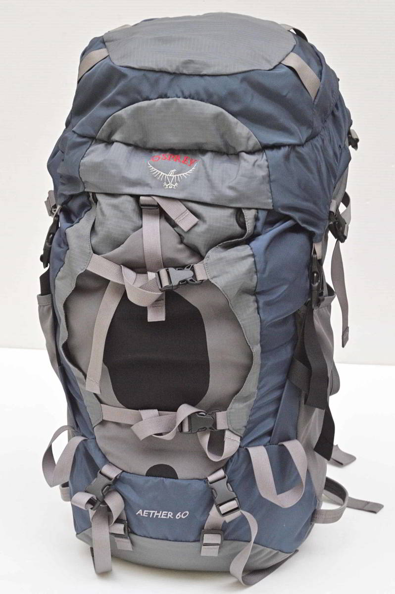あす楽対応】 オスプレイ イーサー60リットル Sサイズ 中古 登山用品