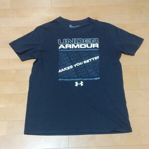 UNDER ARMOUR アンダーアーマーTシャツ メンズLG ブラック