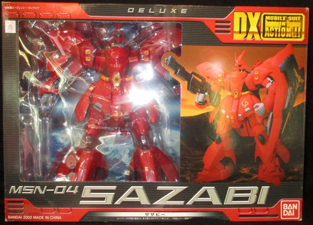 DX モビルスーツ イン アクション サザビー 新品 シャア ガンダム Char