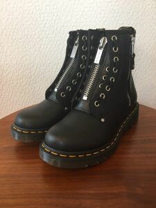 23.0cm(UK4)l Dr.Martens Dr. Martens 1460 TWIN ZIP 8 отверстий сапоги 27629001 2 Zip гонки выше 2WAY ( новый товар )( быстрое решение )( стандартный товар )