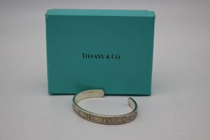 【1円スタート】G6459 Tiffany & Co(ティファニー)　アトラス　バングル 925