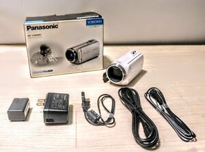 AS-0065【未使用】Panasonic　HC-V360MS　パナソニック　デジタルハイビジョンビデオカメラ　備品・箱付き