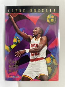 NBAカード　クライド・ドレクスラー　CLYDE DREXLER SKYBOX NBA HOOPS 1995 【19 of 25】 【ロケッツ時代】