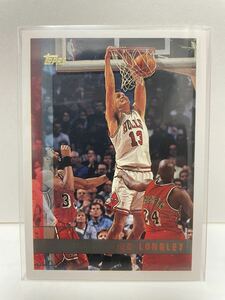 NBAカード　ルーク・ロングリー　LUC LONGLEY TOPPS 1997 【シカゴブルズ】