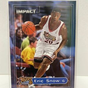 NBAカード　エリック・スノウ　ERIC SNOW FLEER SKYBOX IMPACT’99-‘00【シクサーズ時代】