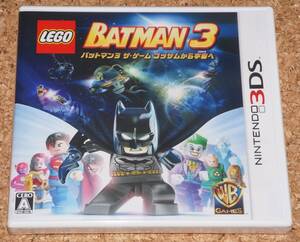 ◆ Новый ◆ 3DS LEGO BATMAN3 BATMAN 3 The Game Gotem To Space