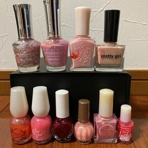  Manufacturers various * pink series *paladu*KOSE other * nails enamel * nail color * nails * manicure * set ⑪