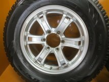 ☆スピスタ☆スタッドレスセット④ Weds 6穴 キーラー 美品!! パジェロ 17インチ 7.5J +40 139.7-6 4本 265/65R17 R17793ST　中古_画像2