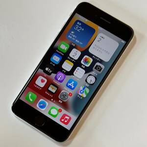 SIMフリー iPhone SE (第2世代) ホワイト 64GB MX9T2J/A バッテリー最大容量86％ アクティベーションロック解除済