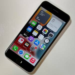 (美品) SIMフリー iPhone SE (第2世代) ホワイト 128GB MXD12J/A バッテリー最大容量87％ アクティベーションロック解除済