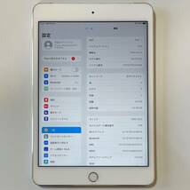 Apple SIMフリー iPad mini 4 ゴールド 64GB MK752J/A Wi-Fi+Cellular アクティベーションロック解除済_画像2