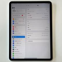 Apple iPad Pro (11インチ) (第2世代) シルバー 128GB 3G932J/A Wi-Fiモデル iOS15.6 アクティベーションロック解除済_画像2