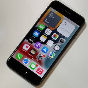 SIMフリー iPhone SE (第2世代) ブラック 128GB MXD02J/A バッテリー最大容量84％ アクティベーションロック解除済
