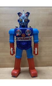 当時物 中嶋製作所 アストロミュー5 カプセルロボG ソフビ ミサイル/元箱付 昭和レトロ