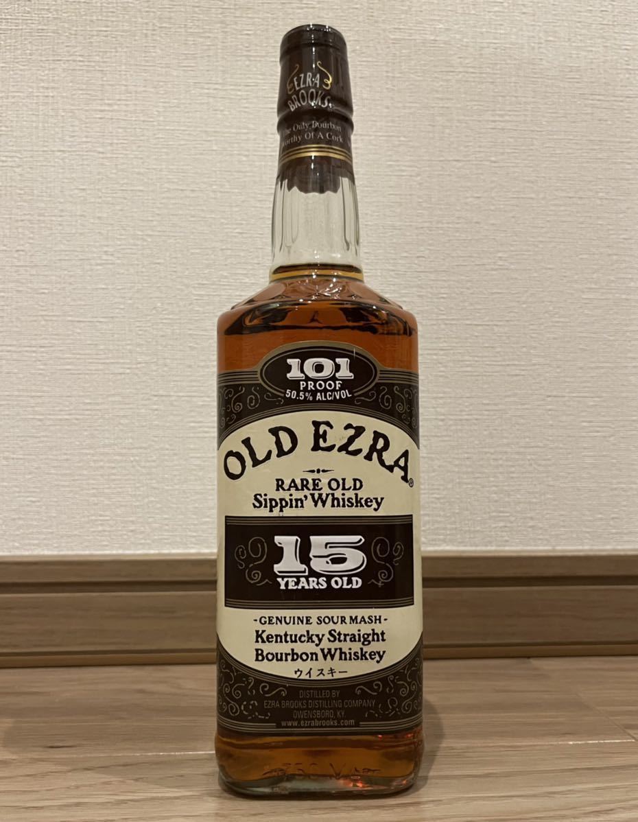 希少!終売バーボン エズラブルックス シングルバレル12年