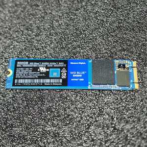 WesternDigtal WD Blue SN500(WDS500G1B0C-00S6U0) 500GB NVMe SSD フォーマット済み PCパーツ M.2 2280 動作確認済み 480GB 512GB