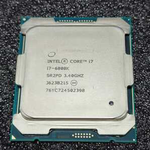 CPU Intel Core i7 6800K 3.4GHz 6コア12スレッド PCパーツ インテル 動作確認済み