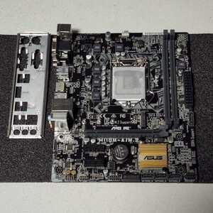 ASUS H110M-A/M.2 IOパネル付属 LGA1151 MicroATXマザーボード 第6・7世代CPU対応 最新Bios 動作確認済 PCパーツ