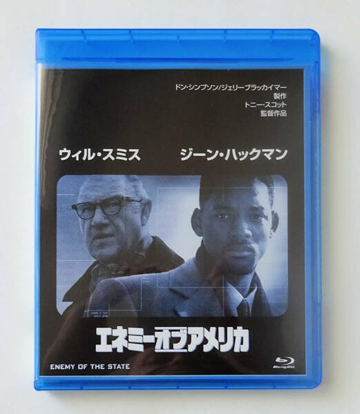 BLU-RAY ★ エネミー・オブ・アメリカ ENEMY OF THE STATE (1998) ウィル・スミス, ジーン・ハックマン ★ ブルーレイ レンタル落ち