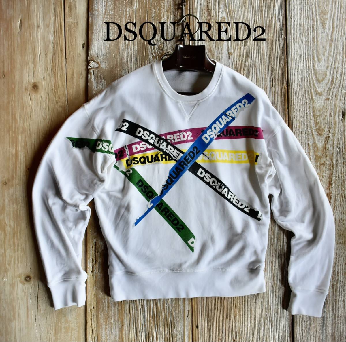 デウス エクスマキナ DSQUARED2 デカロゴ スウェット XL | kdcow.com