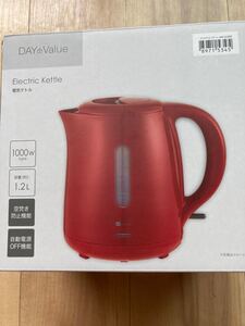 ニトリ 電気ケトル レッド