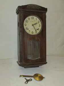 【南十字星2】081206SEIKOSHA精工舎　木製掛時計