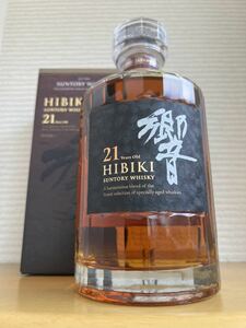 サントリー ブレンデッド ウイスキー 響21年 現行ボトル 箱付き 43% 700ml ウィスキー/mercismith2/SUNTORY HIBIKI