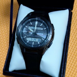【カシオ】 ウェーブセプター 新品 腕時計 WVA-M650B-1AJF 電波ソーラー ブラック 未使用品 メンズ 男性 CASIO