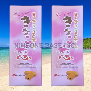 きなこの恋 2箱セット 元祖 きなこちんすこう 沖縄 お菓子 名嘉真製菓本舗