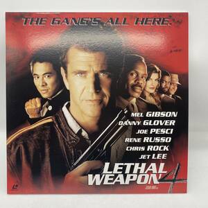  Lee monkey wepon4 Dolby Digital wide screen laser disk LD LD-G movie meru Gibson 