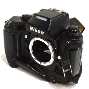 1円 Nikon F4S 一眼レフフィルムカメラ ボディ F4 MB-21