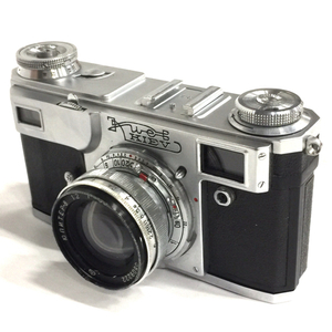 1円 KIEV 1:2 5cm 50mm レンジファインダー フィルムカメラ レンズ キエフ マニュアルフォーカス C4986-2