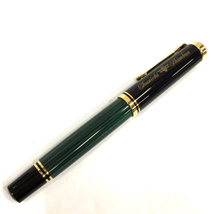 ペリカン 万年筆 スーベレーン ペン先 14C 585 字幅 M 尾栓吸入式 約12.5cm 付属品有り Pelikan QT083-85_画像2