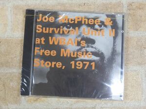 未開封品!! Joe McPhee & Survival Unit II At Wbais Free Music Store, 1971 CD ○【1757y】