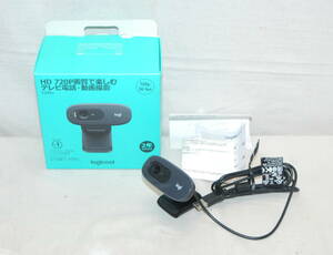 美品 ロジクール Webカメラ C270n ブラック HD 720P ウェブカム ストリーミング 小型 シンプル設計 ウェブカメラ