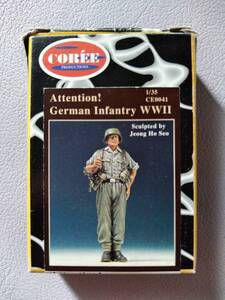 【COREE/ドイツ陸軍】CE0041 1/35 German Infantry WWⅡ Attention!【Achtung!アハトゥング/気をつけ！/直立不動)】