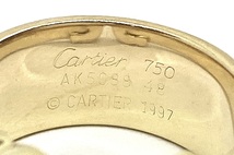 Cartier カルティエ K18ダイヤモンドリング NO.61317_画像6
