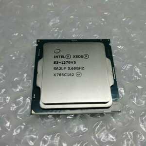 Intel　Xeon E3-1270V5　CPU　SR2LF　BIOS起動確認済　【中古、ジャンク扱】
