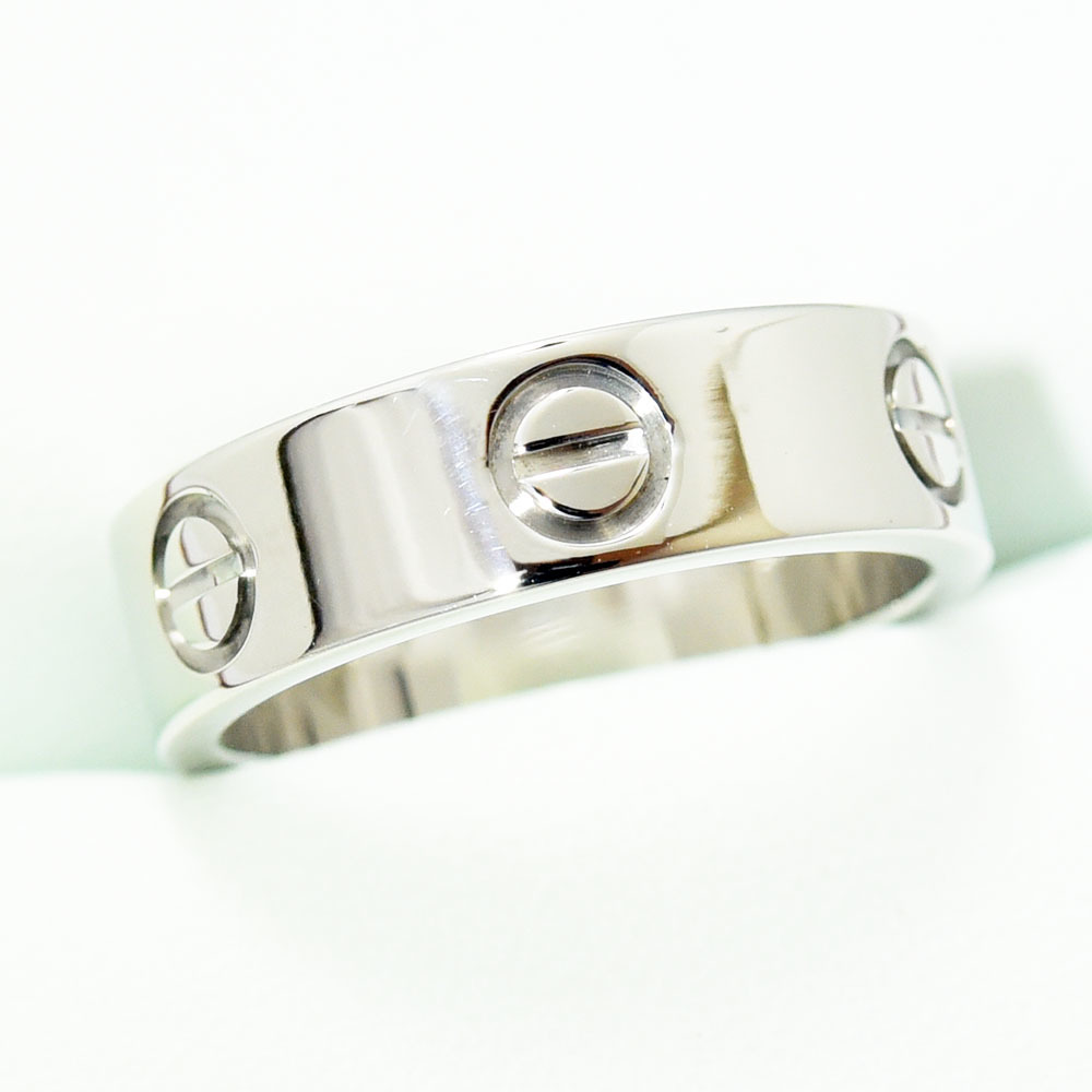 桜の花びら(厚みあり) LOVE(Cartier) カルティエ リング ラブリング