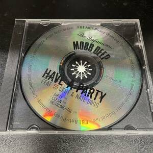 ● HIPHOP,R&B MOBB DEEP - HAVE A PARTY シングル, 3 SONGS, INST, 2005, G UNIT, PROMO CD 中古品
