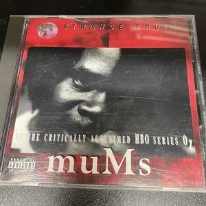 ● HIPHOP,R&B MUMS - STRANGE FRUIT ALBUM, 13 SONGS, RARE CD 中古品