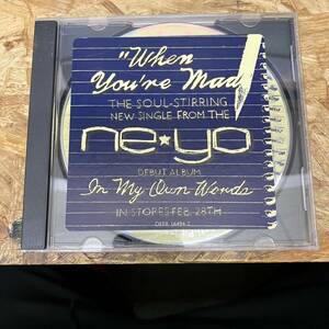 ● HIPHOP,R&B NE-YO - WHEN YOU'RE MAD INST,シングル! CD 中古品