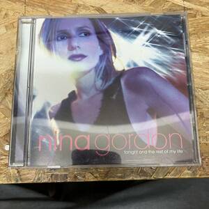 ● HIPHOP,R&B NINA GORDON - TONIGHT AND THE REST OF MY LIFE アルバム,INDIE CD 中古品