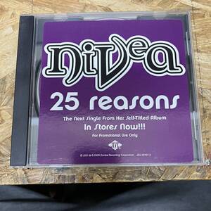 ● HIPHOP,R&B NIVEA - 25 REASONS シングル,PROMO盤!,HYPE STICKERコレクターズアイテム!!!! CD 中古品